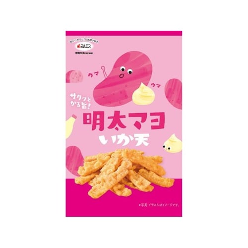 ★マルエス 明太マヨいか天 23g x5