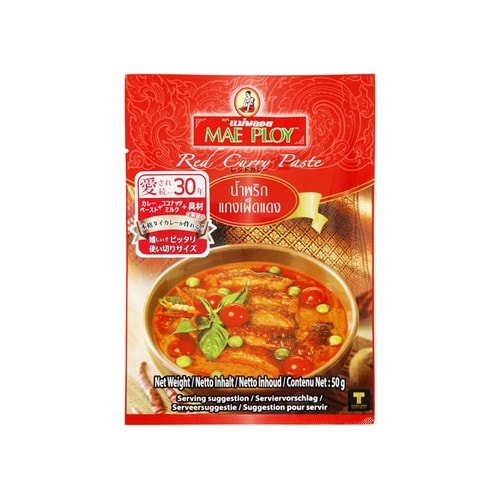 メープロイ レッドカレーペースト 50g x12