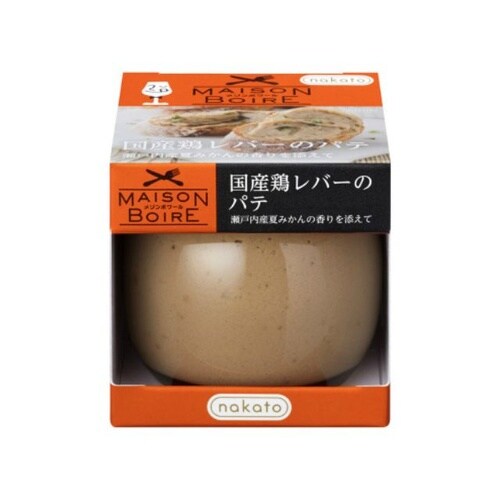 パテ 瀬戸内産夏みかんの香りを添えて 95gx24