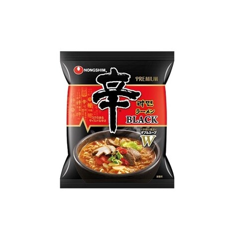 農心ジャパン 辛ラーメンブラック 130g x20