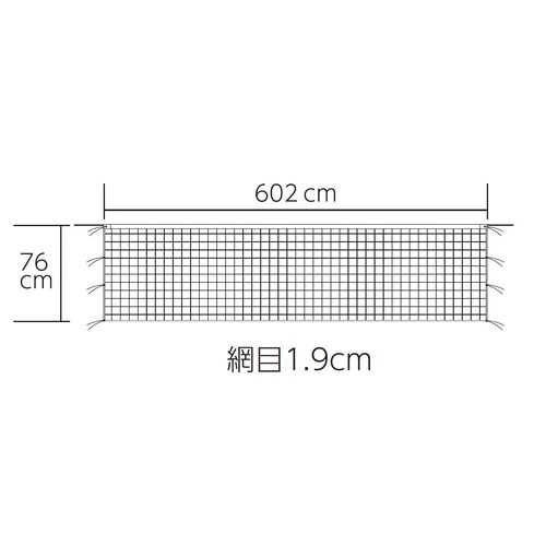 バドミントンネット(検) B6020