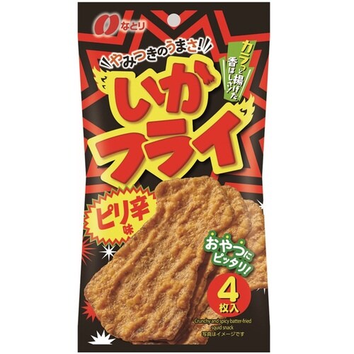 なとり いかフライピリ辛味 4枚x10