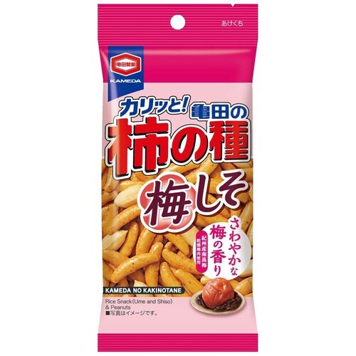 亀田製菓 亀田の柿の種 梅しそ 57gx12