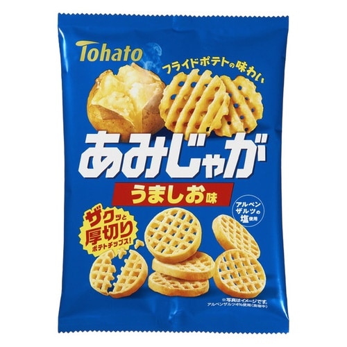 東ハト あみじゃが うましお味 55gx12