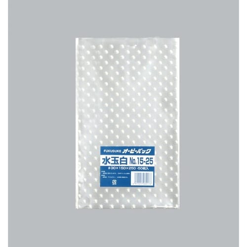 オーピーパックC水玉白No.15−2550枚×10