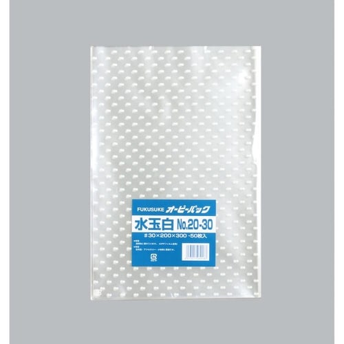オーピーパックC水玉白No.20−3050枚×80