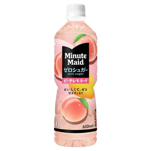 ゼロシュガー ピーチレモネード 600ml24本