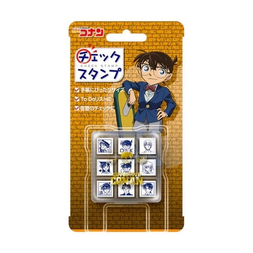 名探偵コナン チェックスタンプ×3