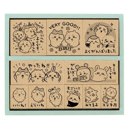 ちいかわ木製ごほうびスタンプパーティ×3