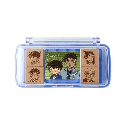 ミニスタンプ名探偵コナンコナン&平次×6