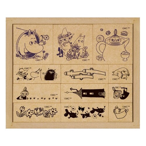 はんこセット Moomin×3