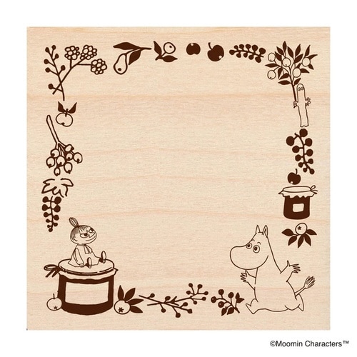 いろどりはんこ MOOMIN果実のリー×3