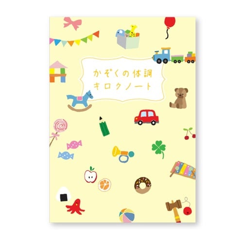 体調キロクノート(おもちゃ)×10