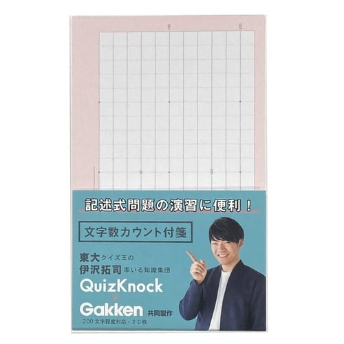 目的別付箋(文字数・ピンク)×10