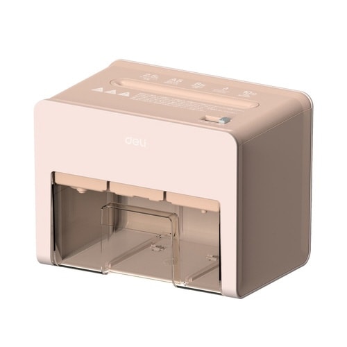 A5サイズ 卓上型コンパクトシュレッダー ピンク