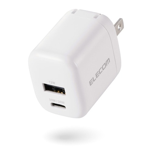 USB−C充電器 33W 2ポート 白