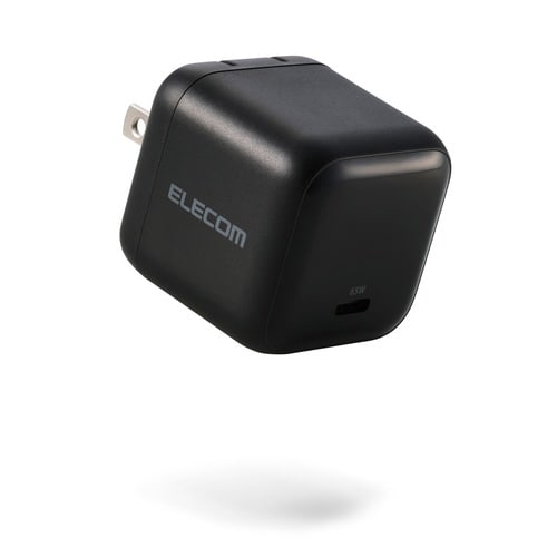 65W USB−C 充電器 PD 折畳 黒
