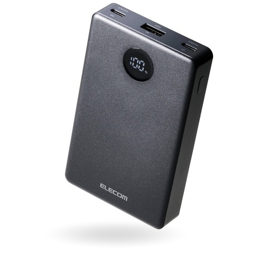 10000mAh 半固体 モバイルバッテリー 紺