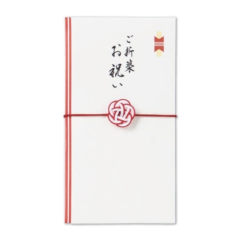 慶事用水引ゴム金封 ご新築×5