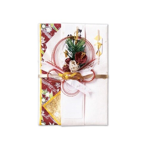結婚御祝用金封 レッド×5