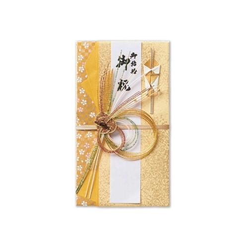 結婚御祝用金封 ゴールド×5