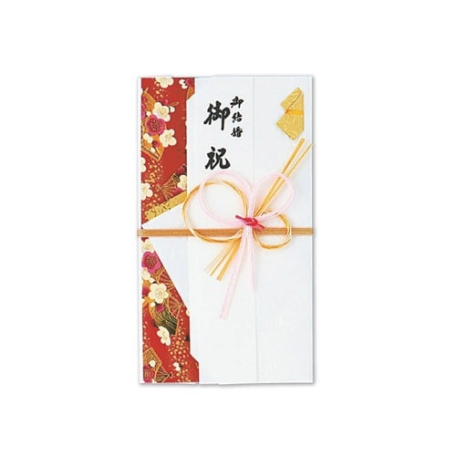 結婚御祝用金封 赤×5