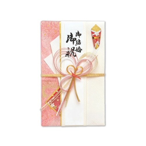 結婚御祝用金封 ピンク×5