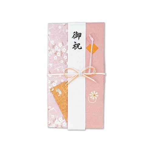 一般・出産御祝い用金封 赤×5