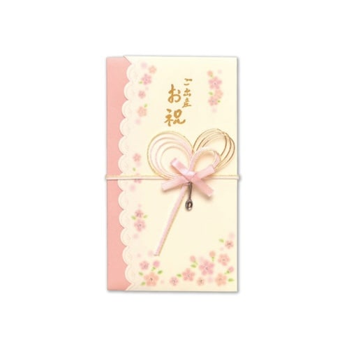 出産御祝い用金封 ピンク×5