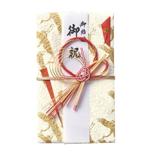結婚御祝用金封 レッド×5