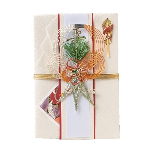 結婚御祝用金封 松竹梅 レッド×5