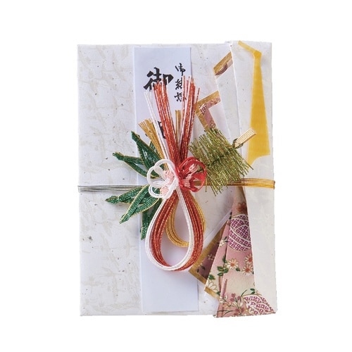 結婚御祝用金封 鶴 レッド