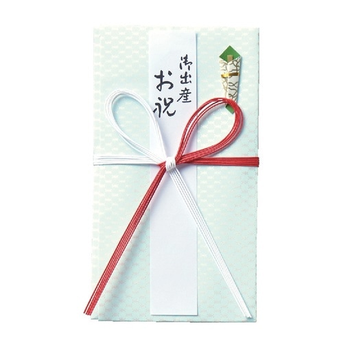一般・出産お祝い用金封 ブルー×5
