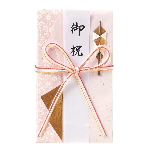 一般・出産お祝い用金封 レッド×5