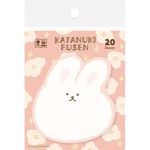 型抜きふせん うさぎ わたしびより×5