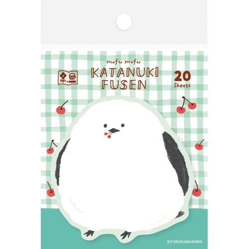 型抜きふせん もふもふ小鳥 わたしびより×5