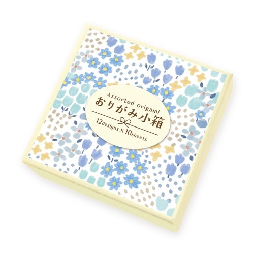 おりがみ小箱 cool color×6