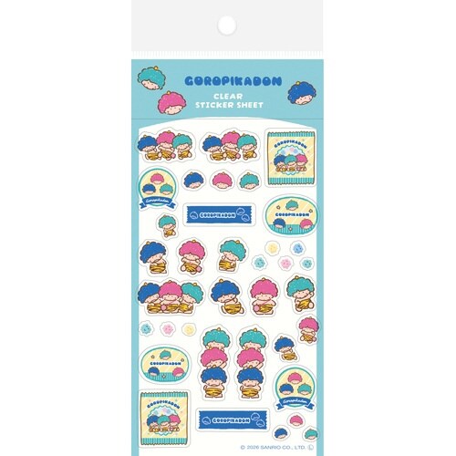 透明シールシートゴロピカドンおやつサンリオ×5