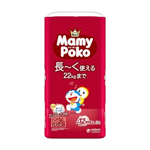 マミーポコパンツB36枚ドラえもん×4