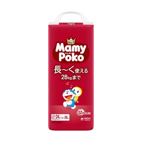 マミーポコパンツビッグ大24枚ドラえもん×3