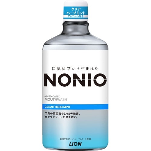 NONIOマウスウオッシュクリアハブミント×3