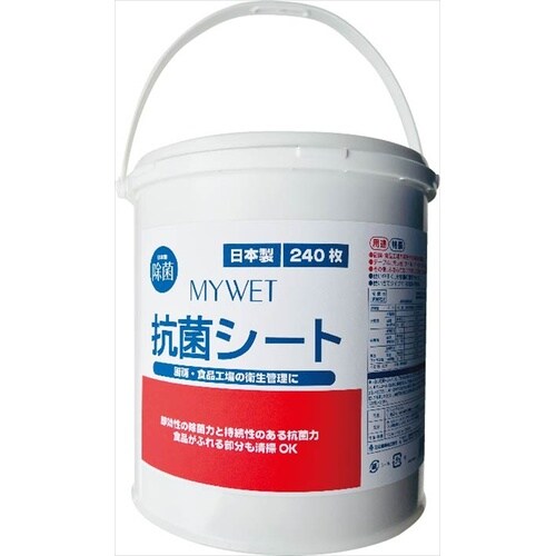 MYWET 抗菌シート240枚 本体