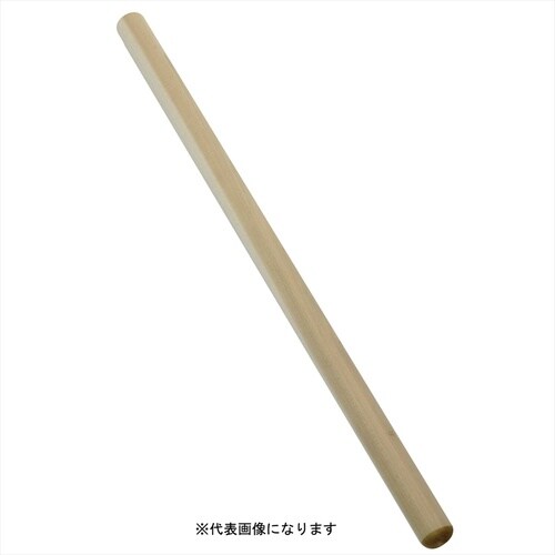 天然木製 めん棒 35x600