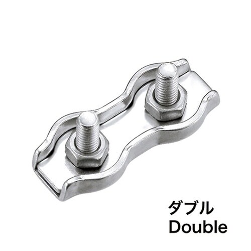 AK7421 板型ワイヤークリップ ダブル