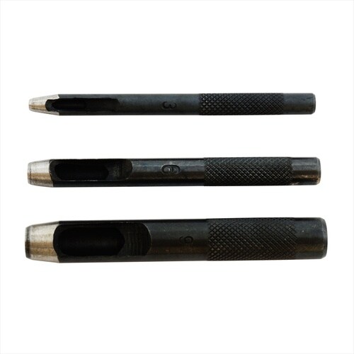 皮抜きポンチセット 3・6・9mm