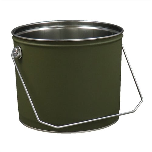 カラーペール缶 3L マットグリーン