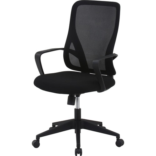 シンプルデザインチェア パレット BK