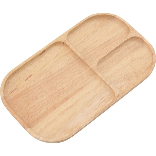 木製スクエアトレー (仕切り付) ボヌール