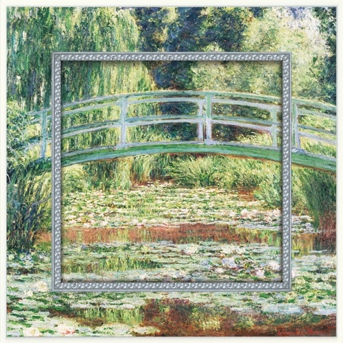 ビッグアート(モネ「睡蓮の池と日本の橋」)