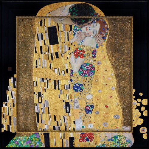 ビッグアートLLL(クリムト「ザ・キス」)